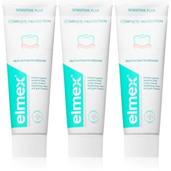 Elmex Sensitive Plus Complete Protection pasta de dinti cu efect intaritor - imagine 2